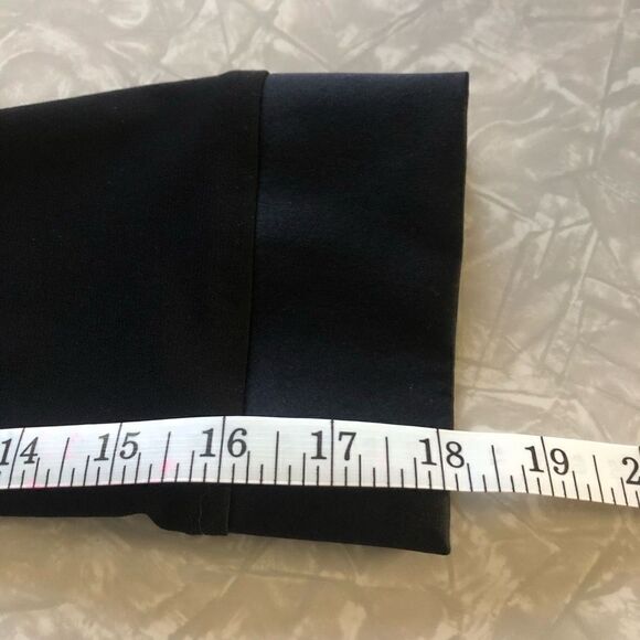 cache womens black gold velvet contrast printed sheath dress size 12 long sleeve - Picture 13 of 13